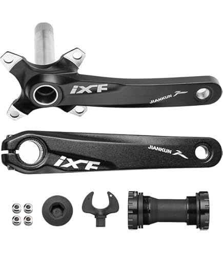SRM ホログラムクランク　170mm 軽量クランク Amazon.co.jp: GXP超軽量クランクアームセット 165mm 170mm