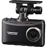 コムテック 車用 ドライブレコーダー 1カメラタイプ HDR204G 200万画素 Full HD 広角168° microSDカードメンテナンスフリー対応 32GBmicroSDカード付属 日本製 3年保証 駐車監視 常時録画 衝撃録画 GPS搭載