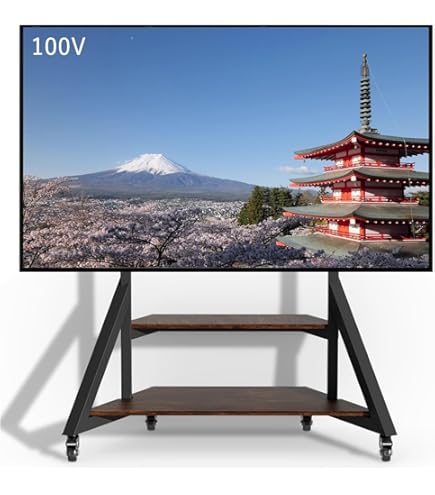 Amazon.co.jp: FITUEYES DESIGN テレビスタンド ロータイプ 55～88
