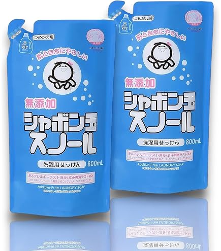Amazon | シャボン玉スノール つめかえ用 800ml ×2セット | シャボン玉