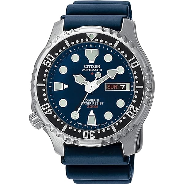 CITIZEN 　シチズン　ダイバータイプ　自動巻き ラバーベルト 時計　日本製 CITIZEN - 【新品】シチズン プロマスター ダイバー CITIZEN