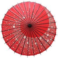 Amazon.co.jp: ILuvic 和傘 紙傘 踊り傘 日傘 舞踊 桜吹雪 和風 飾り用