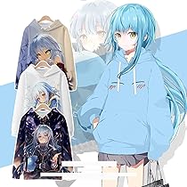 転スラ ミリム パーカー Lサイズ 転生したらスライムだった件×コラボ ミリムイメージ袖ゴム付き