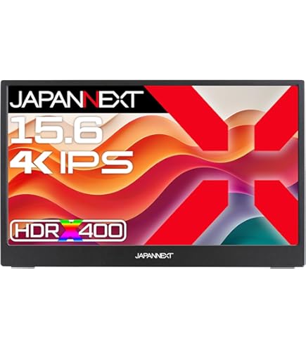 Amazon.co.jp: JAPANNEXT 15.6 Inch IPS Panel 4K (3840x2160