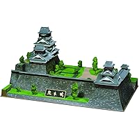 童友社 1/350 日本の名城 デラックス 熊本城 プラモデル DX-7 成形色
