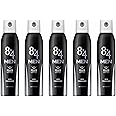 【花王】８ｘ４（エイトフォー） メン デオドラントスプレー 無香料 １３５ｇ ×５個セット