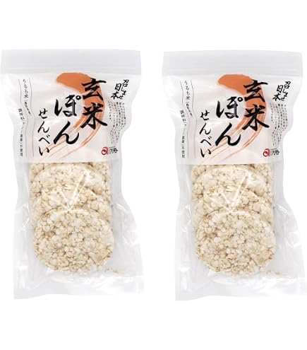 Amazon.co.jp: ポン菓子 無糖 2袋入 (50g×2袋） 無添加 無着色 無糖