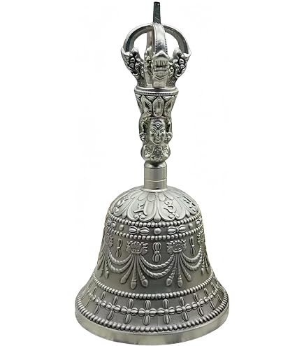 Amazon.co.jp: 密教法具 寺院用仏具 金剛鈴 持鈴 五鈷鈴 真鍮製 : 楽器