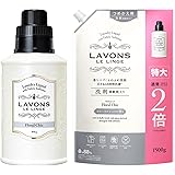 【セット買い】ラボン 柔軟剤入り洗剤 フローラルシック 850g+柔軟剤入り洗剤 フローラルシック 詰め替え 特大 1500g