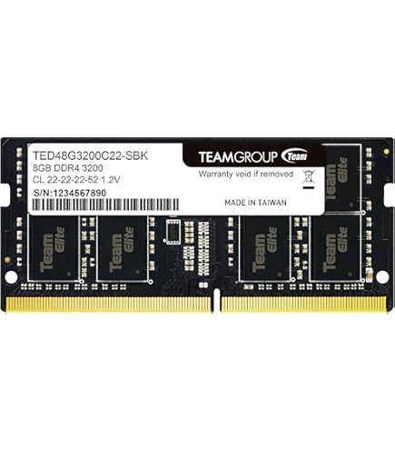Amazon | AGI DDR4-3200MHz (PC4-25600) 8GBx1 SODIMM 22-22-22-52 1.2