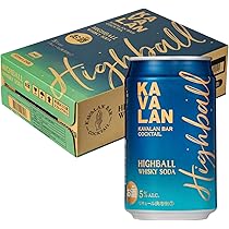 Amazon.co.jp: カバラン バー カクテル ハイボール 320ml×24本 : 食品