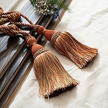 高級マンション用銅製扇子模様カーテン留め、タッセル、カーテン掛け新品 高級マンション用銅製扇子模様カーテン留め、タッセル、カーテン