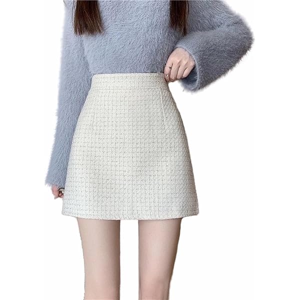 Amazon.co.jp: [リゼクシー] ハイウエスト ツータック ミニスカート