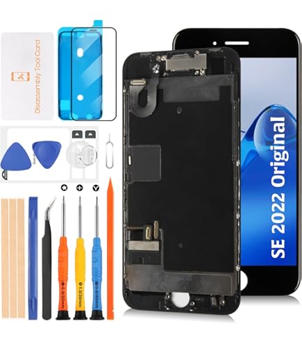 Amazon.co.jp: iPhone SE 2022 画面交換用ブラック、iPhone SE3 LCD