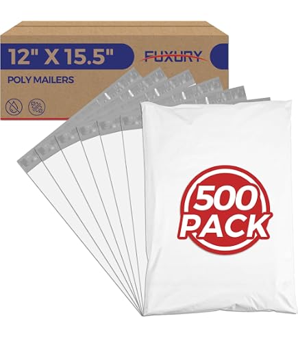 SSBM Black Poly Mailers 6 x 9 2 Mil 2000 Pack Tamperproof Self Seal Pouches for Safe and Secure Shipping of Goods
