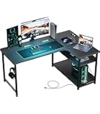 Amazon | ODK ゲーミングデスク l字 パソコンデスク 幅130 机 デスク