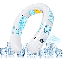 【新品】ダークブルー ネッククーラー 3段階風速 Amazon | 【2025年夏新モデル ネッククーラー】 AVCITY 首掛け扇風機