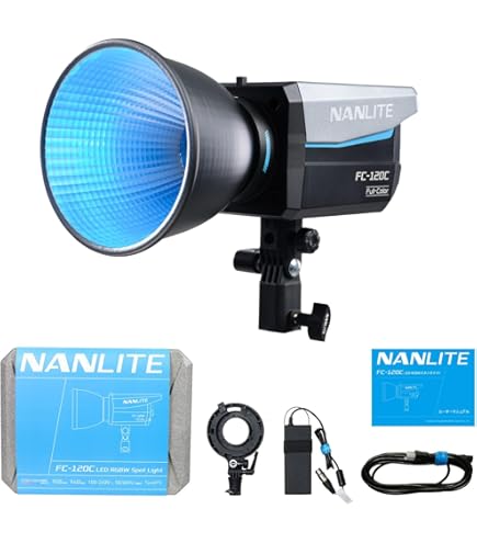 Amazon | NANLITE Forza 60C 撮影用ライト RGBライト フルカラー