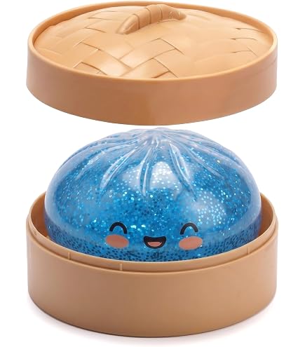 Mystery Dumpling Squishy - Boule Anti-stress Brillante, On Presse Et On Relaxe !