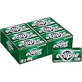 Eclipse Spearmint Sugar Free Mints 40g Tin (Case of 12)