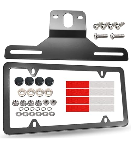 TM LF16001 Flexible Durable Trailer/RV License Plate Pakistan - View #2