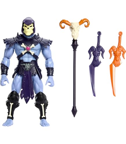 Masters of The Universe ビンテージスケルトンアクションフィギュア スタンダード Amazon.com: Masters of The Universe Vintage Skeletor Action Figure