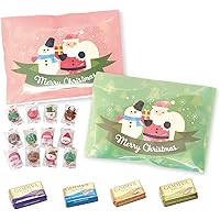 Amazon.co.jp: クリスマス マシュマロ 個包装 100個 詰め合わせ (絵柄5