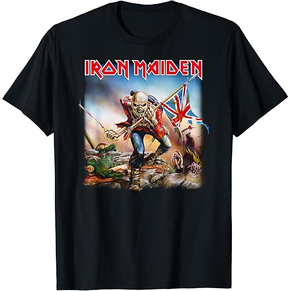 Amazon | Iron Maiden - Run to the Hills Tシャツ | Tシャツ