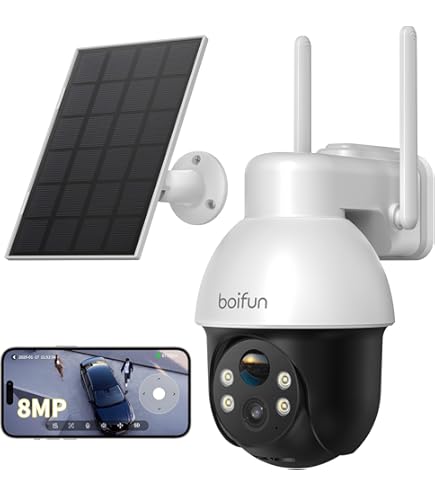 Amazon.co.jp: 【2023新登場・500万超高画素】BOIFUN防犯カメラ 屋外