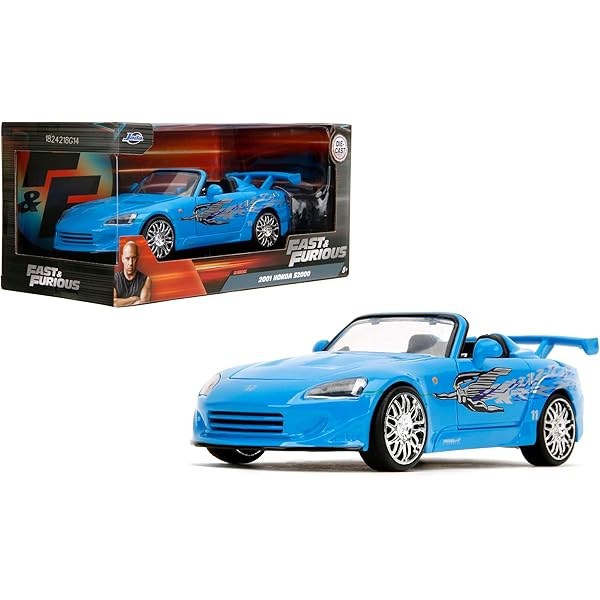 Amazon | Jada Toys – Fast & Furious 1:24 Honda S2000 (ミアズブルー