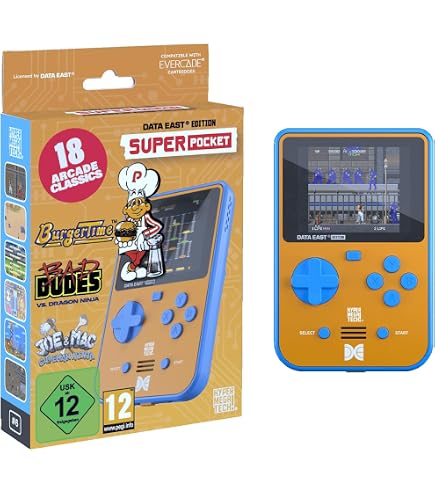Blaze Evercade Technos Super Pocket : Amazon.sg: Video Games