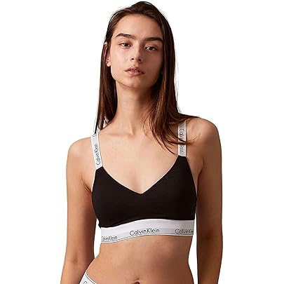 Amazon | [カルバンクライン] ck ブラ レディース 下着 modern cotton