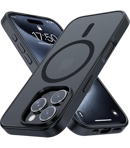 Amazon.co.jp: iPhone16 Pro ケース マット ブラック感 耐衝撃 滑り