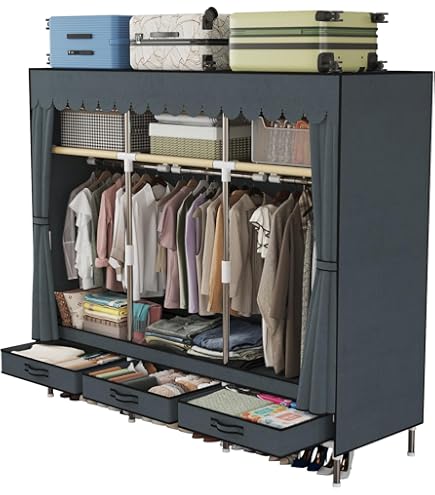 Amazon｜YHPBDZW ワードローブ クローゼット 洋服ダンス クローゼット