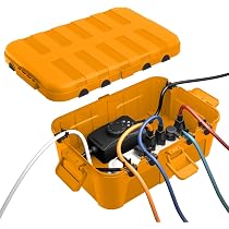 Amazon.co.jp: RESTMO 大型コンセントボックス 屋外 電源 防水 | 防水