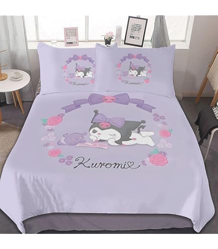 Amazon｜クロミ ちゃん マイメロディ 寝具カバーセット 布団カバー