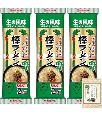 Amazon.co.jp: マルタイ 辛子高菜風味棒ラーメン 173g : 食品・飲料・お酒
