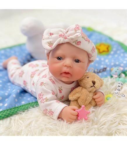 Amazon | MYREBABY 7インチ リボーンドール シリコンドール 男の子