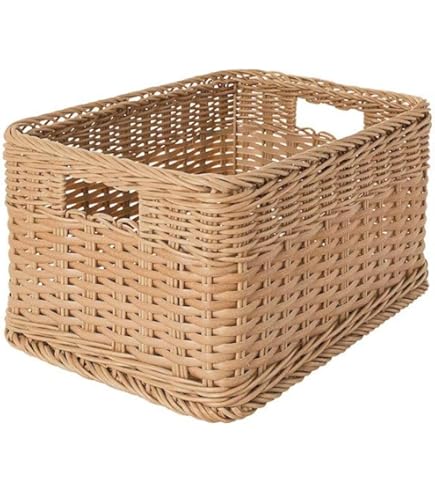 Amazon.co.jp: IKEA/イケア SNIDAD：バスケット54x39 cm 籐