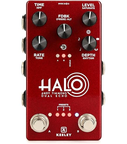 Amazon | Keeley Halo - Andy Timmons デュアルエコーペダル