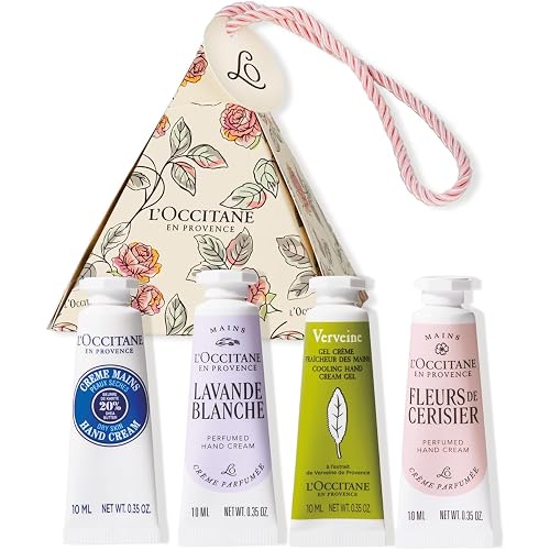ロクシタン(L'OCCITANE) カドー アン フルール ハンドクリーム10ｍL 4本 ギフトセット 誕生日 人気 プレゼント ホワイトデー 卒業 新生活 餞別 お返し 送別 お礼春ギフト