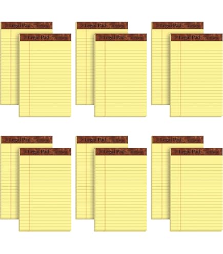 Amazon.co.jp: TOPS 75327 The Legal Pad legal rule, canary