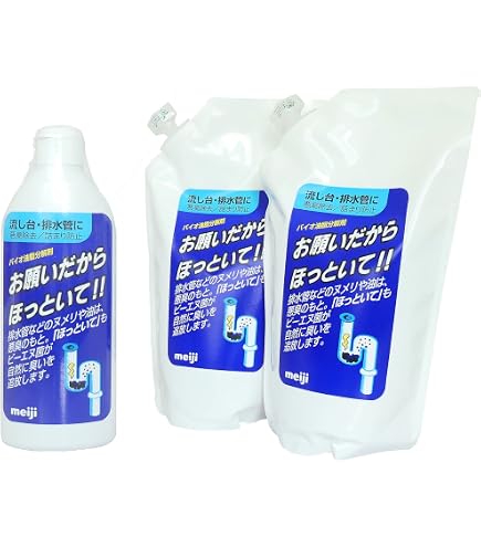 Amazon | ほっといて流し台洗浄消臭剤 400ml | 協栄販売 | 排水口