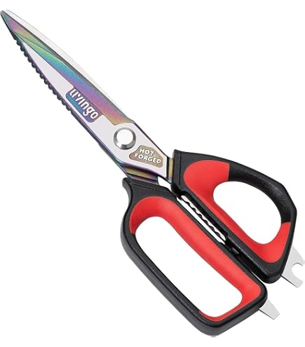 WMF Stainless Steel Poultry Shears / Household Scissors, 24cm (9.5") With Spring & Bone Notch - View #2