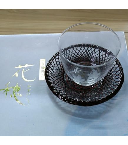 Amazon.co.jp: 廣田硝子 冷茶グラス 5個セット 大正浪漫硝子 五