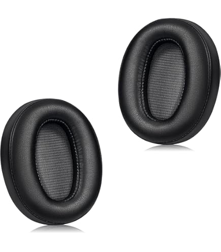 Amazon | MDR-1AM2 イヤーパッド 交換用 プロテインレザー