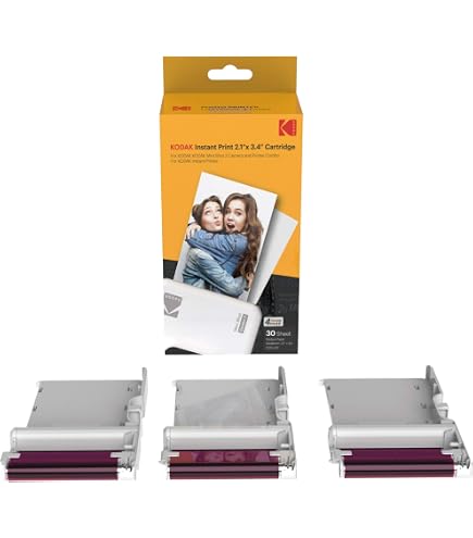 Amazon.co.jp: コダック ZINKフォトペーパー 2インチ x 3インチ KODAK