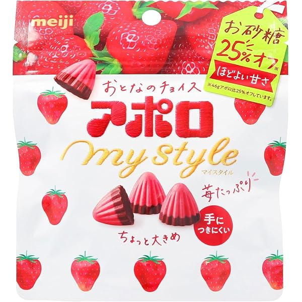アポロ いちごチョコレートデザイン トートバッグ 楽天市場】アポロ チョコレート（バッグ・小物・ブランド雑貨