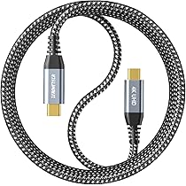 Amazon.co.jp: ZeroneTeck USB-C 映像出力対応ケーブル 1M【20Gbps高速