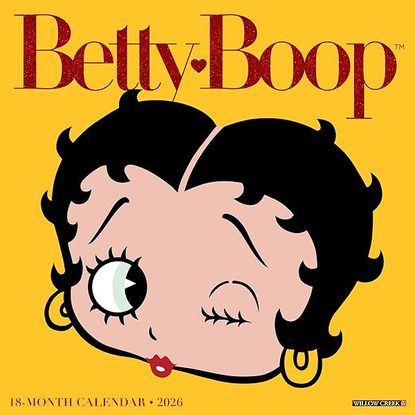 Amazon | Betty Boop 2026 7 X 7 Mini Wall Calendar | Fleischer